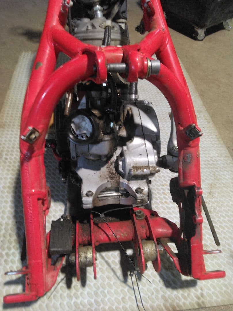 GASGAS250 エンジン　フレームなどまとめてセット　ガスガス　トライアル①