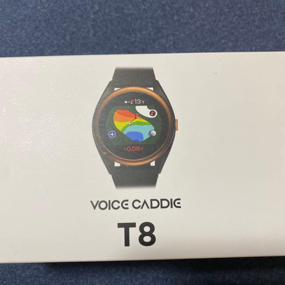 ゴルフ距離計　腕時計型　VOICE CADDIE T8 GPSナビウォッチ