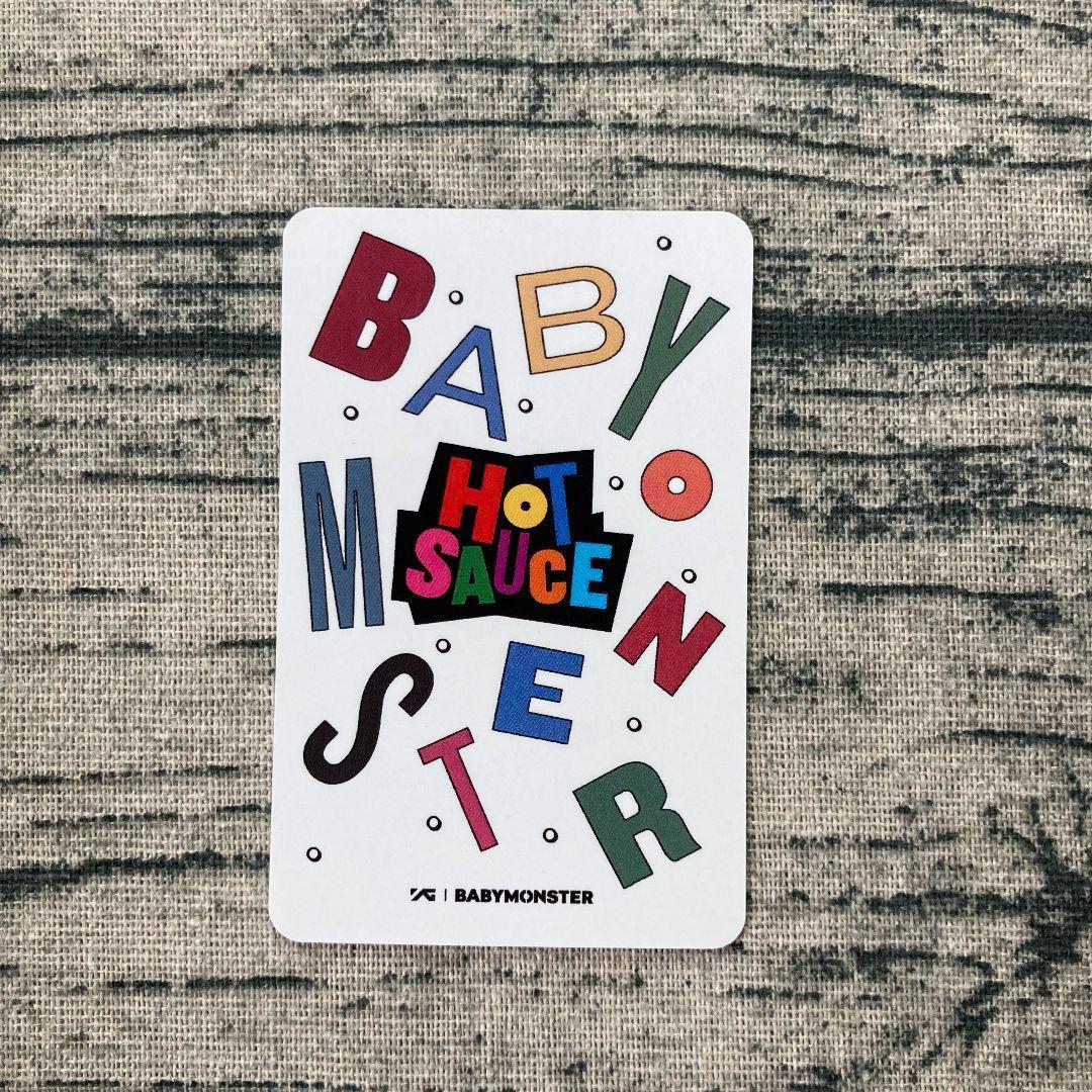 BABYMONSTER 限定 Hot Sauce トレカ アヒョン