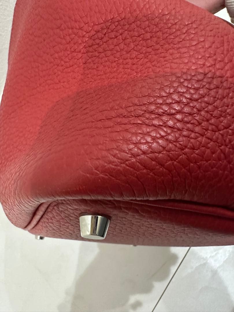 HERMES ピコタンロックpm レッド