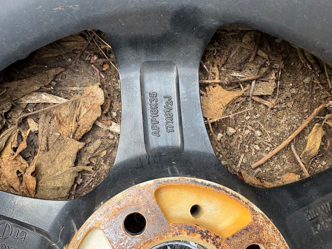 最終値下げアルミホイール 17インチセット