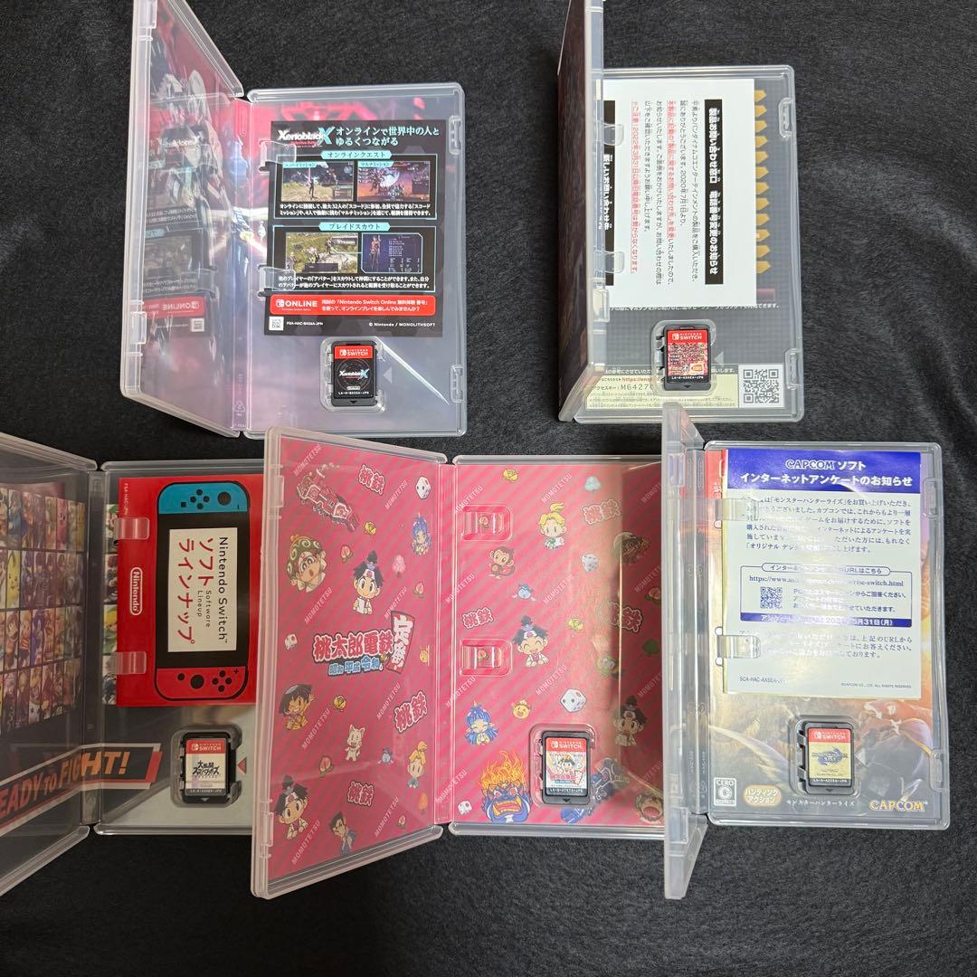 Switch ソフト 5本セット まとめ売り　ゼノブレイド、スパロボ、スマブラ等