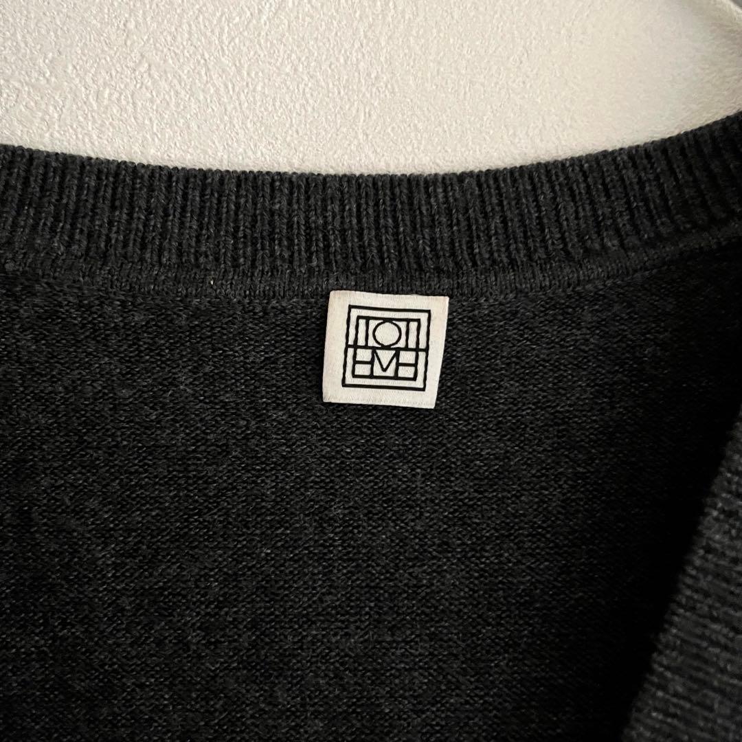 定価5.5万 ドゥーズィエムクラス トーテム ラグランスリーブウールカーディガン