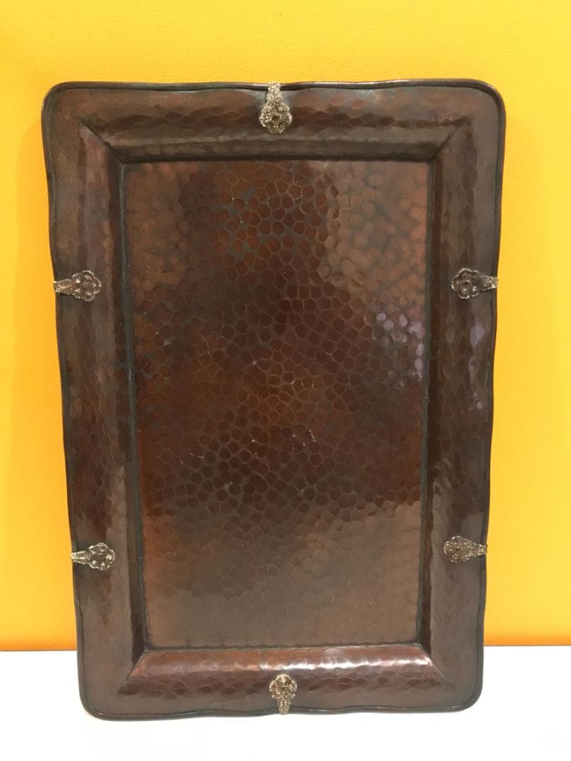 【ヨッシー様】久芳堂造 古代毛織式 銅蟲喫煙具 箱付き