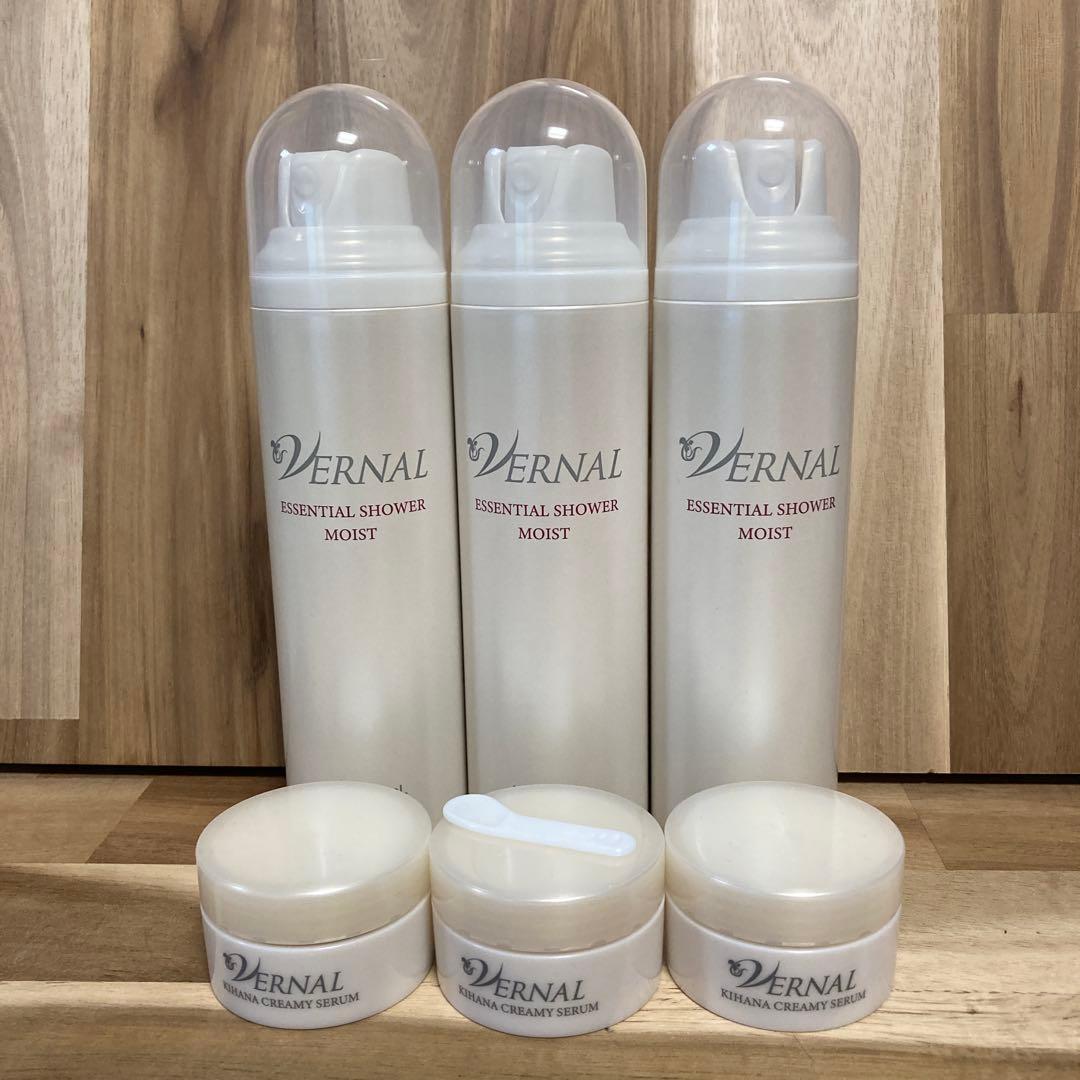 ヴァーナルエッセンシャルシャワーモイストA キハナクリーミーセラムA 各3個