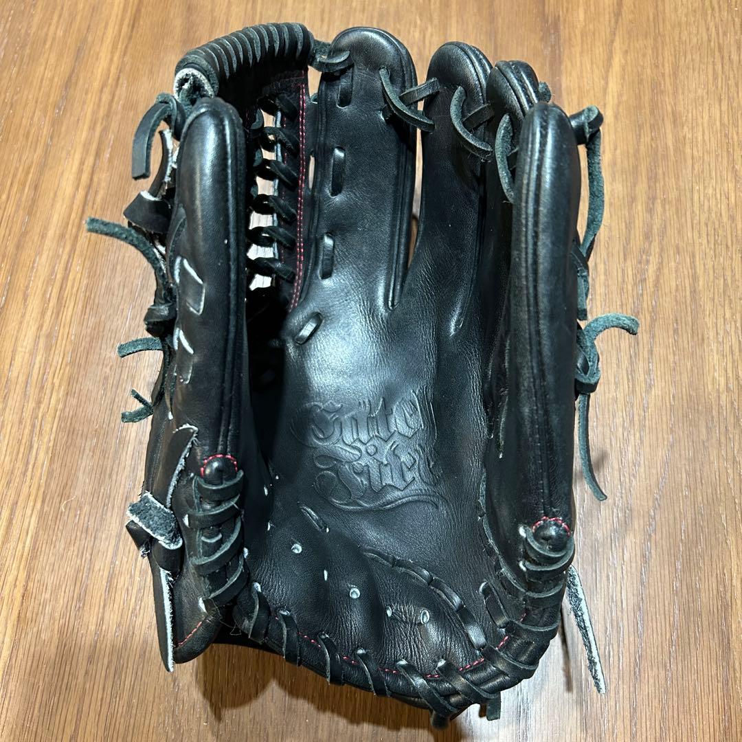 Fires 軟式野球グローブ 黒 Gilded Fire