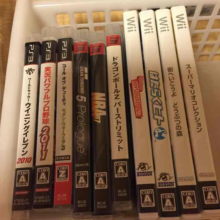 PS3 Wii ゲームソフト バラ売り