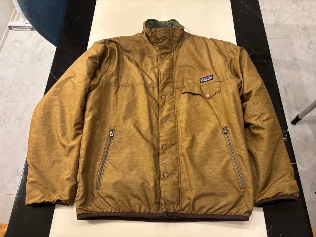 Patagonia パタゴニア　リバーシブル スナップジップジャケット　サイズS