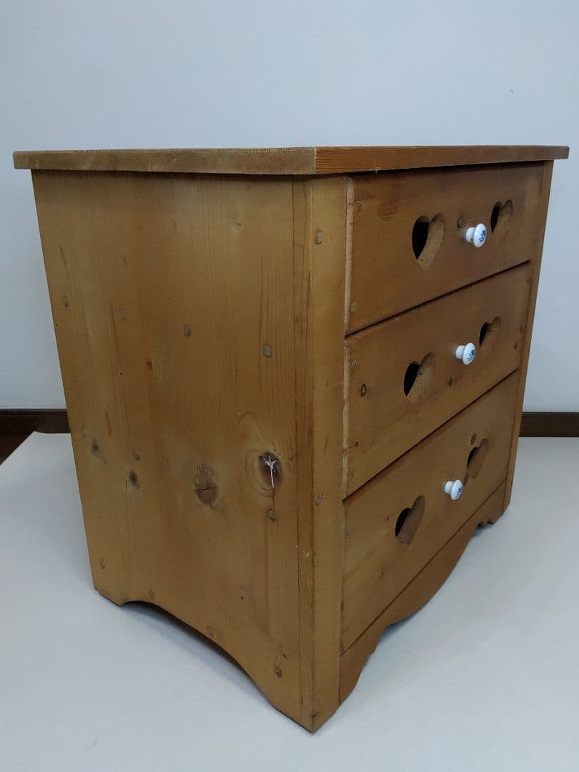 カントリー家具 アメリカン カントリー ハートチェスト 箪笥 キャビネット