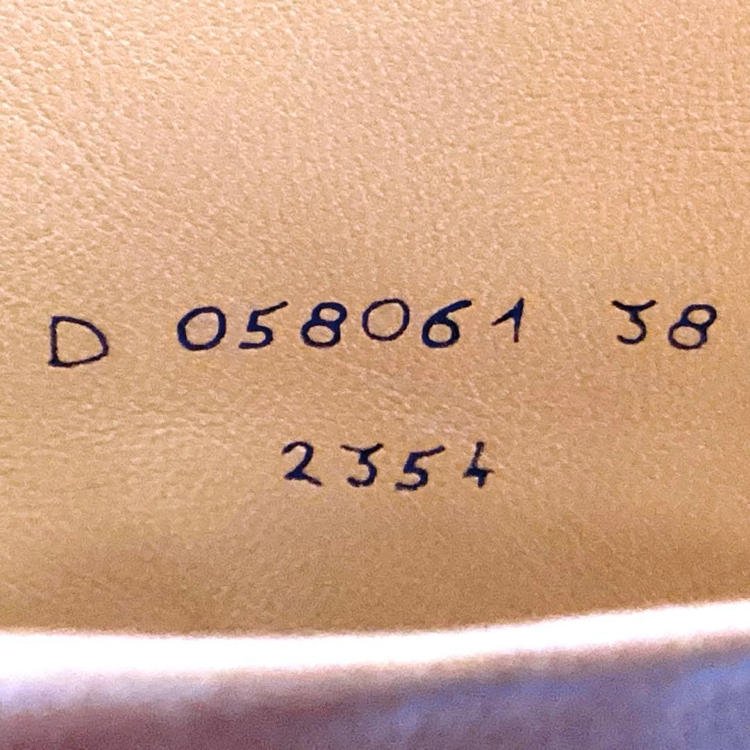 美品✨タニノクリスチー　ロングブーツ　本革　ブラウン　24cm イタリア製　袋付