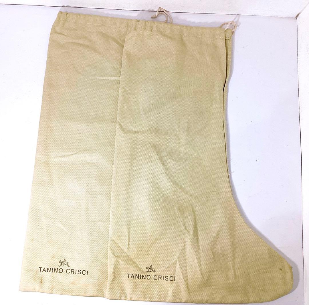 美品✨タニノクリスチー　ロングブーツ　本革　ブラウン　24cm イタリア製　袋付