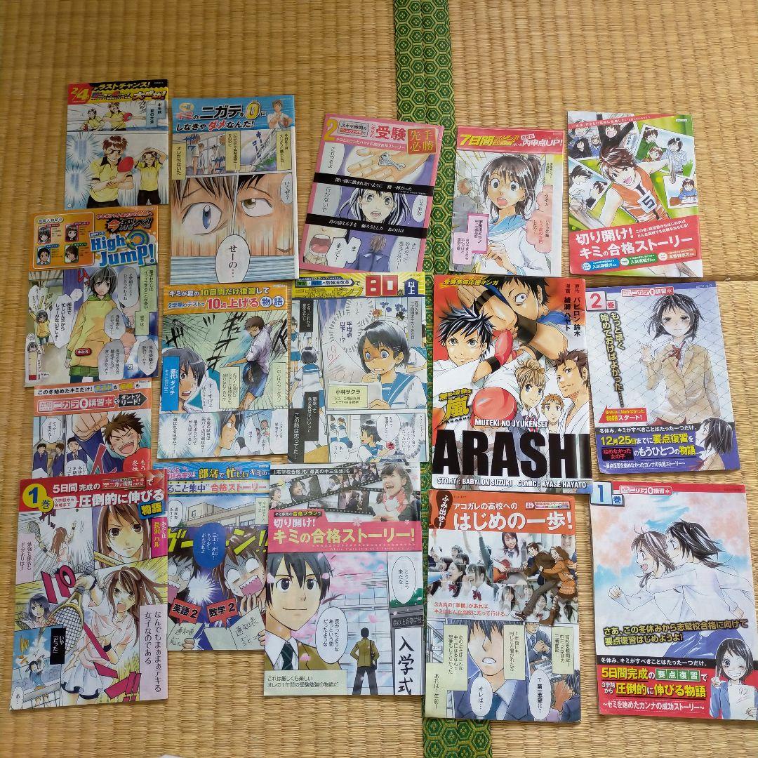 進研ゼミベネッセ86冊2009〜11年中1〜高1　販促漫画　ダイレクトメールDM