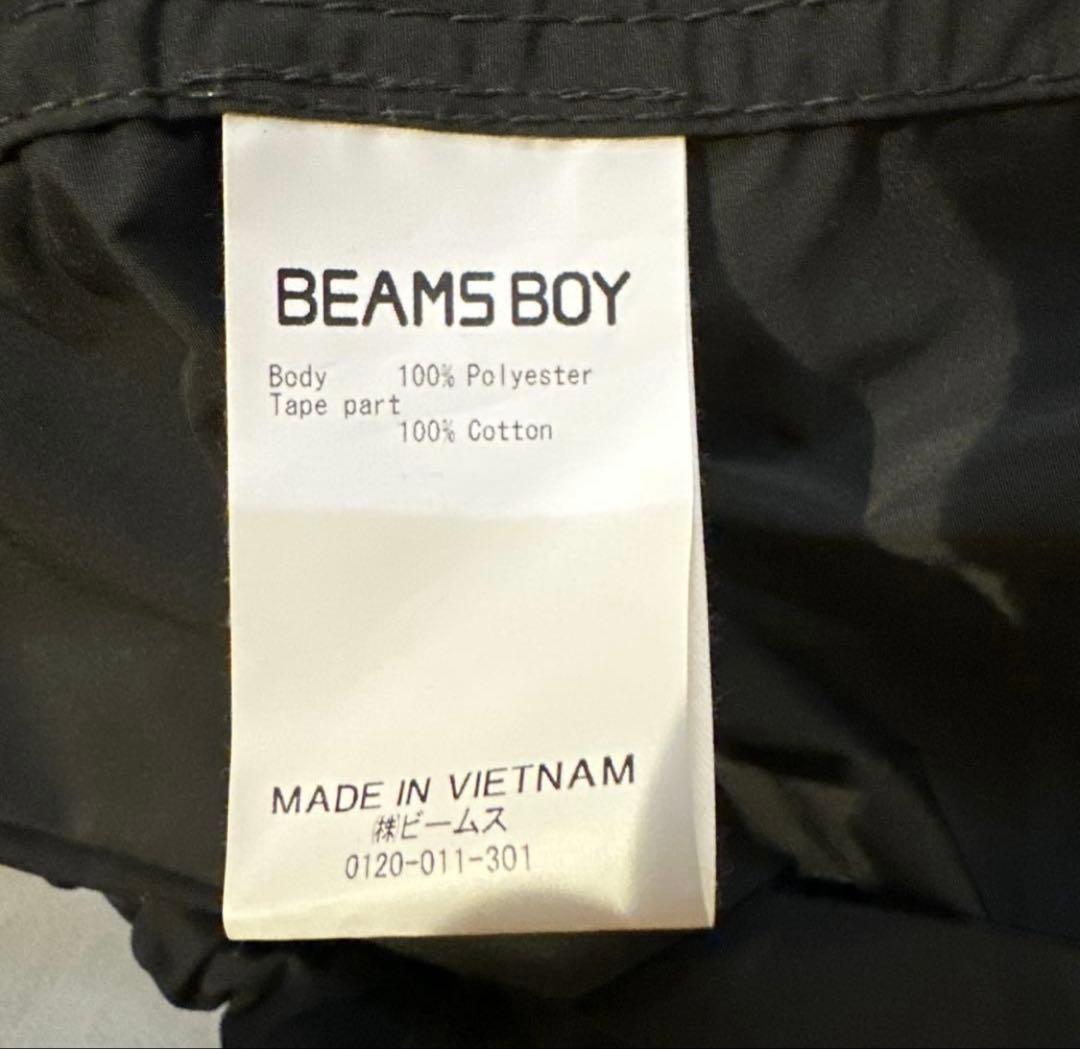 【未使用品】BEAMS BOY モッズコート　 黒　SOLOTEX