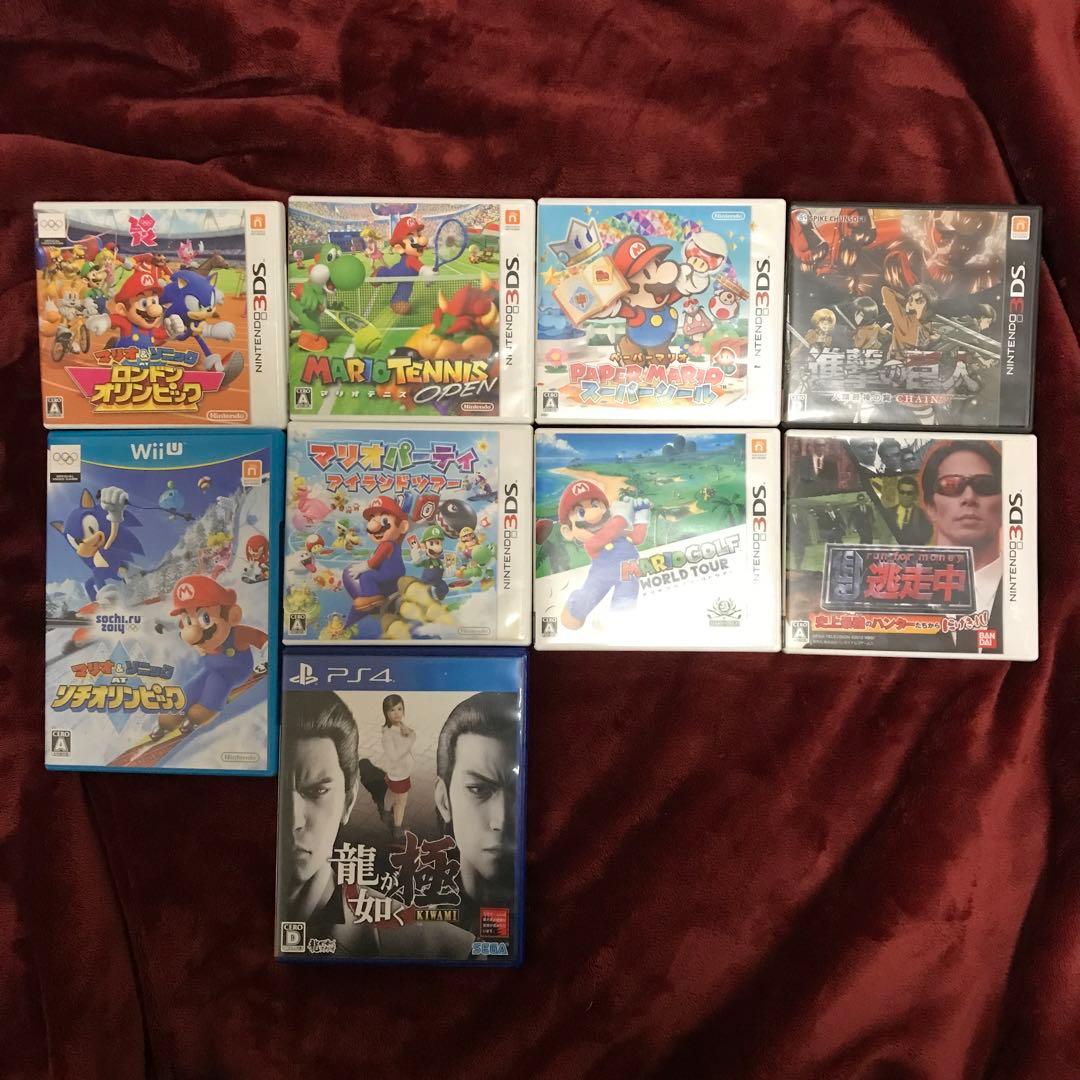 3DS&WiiU&PS4用ゲームソフト・amiiboのセット