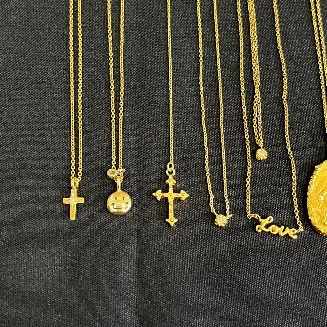 【H】お買い得✨STERLING 925 刻印　ネックレス　ブレスレット　7点