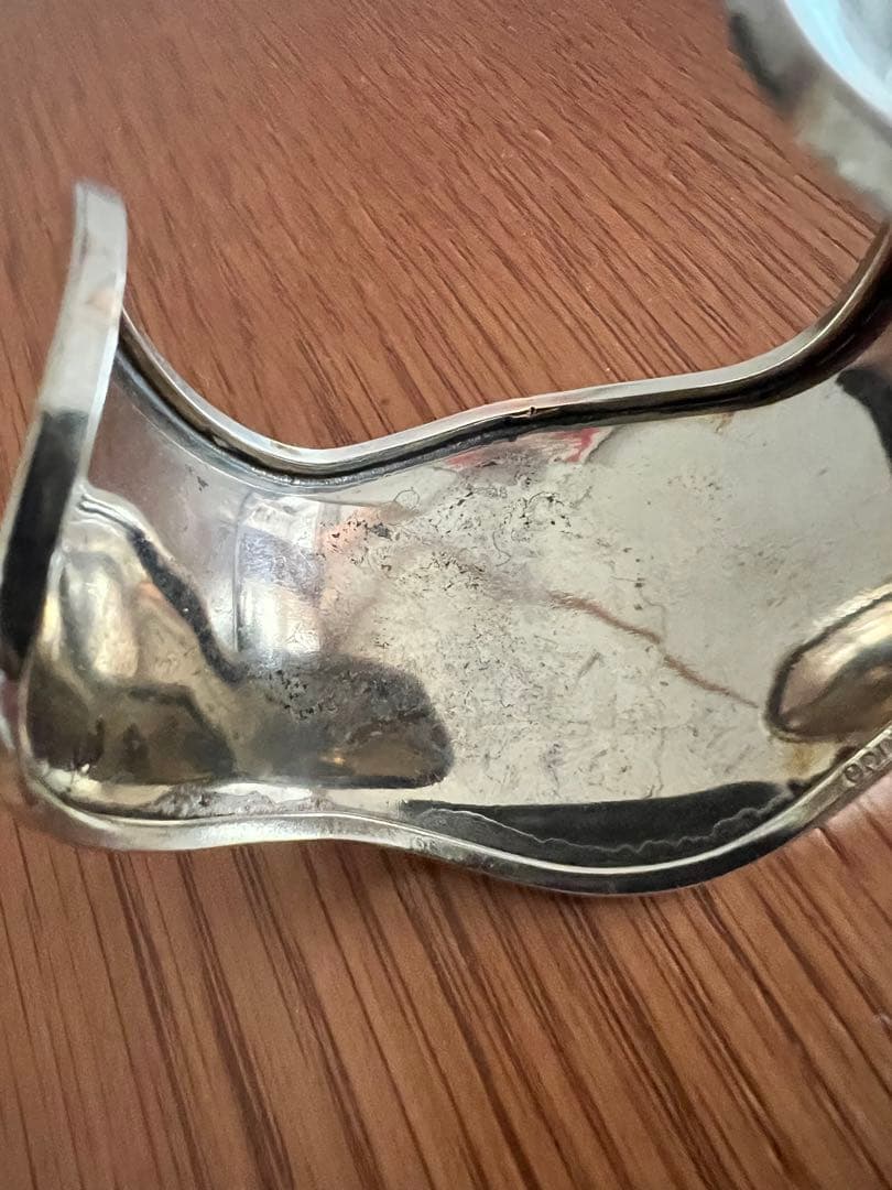 Mexico ボーンカフ バングル シルバー925