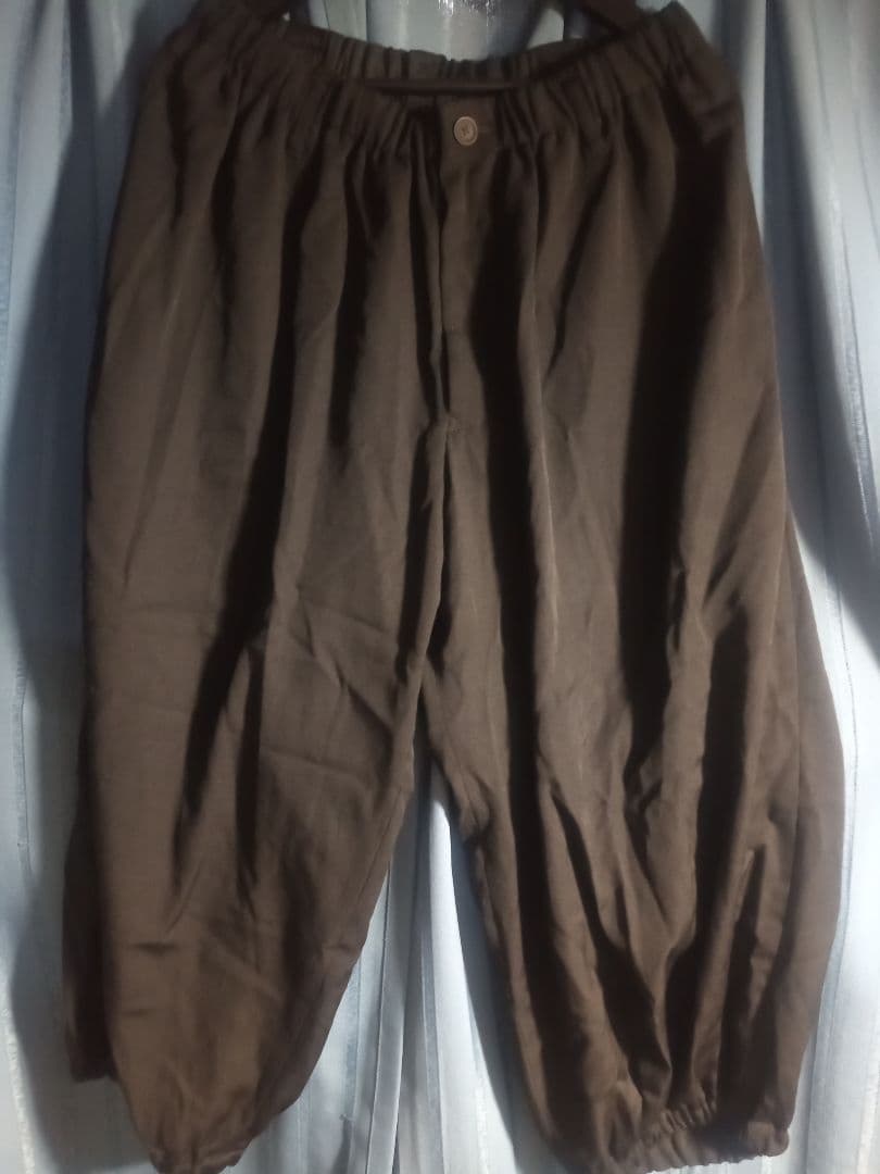 試着のみ yohjiyamamoto pourhommeパンツ ブラックサイズ2