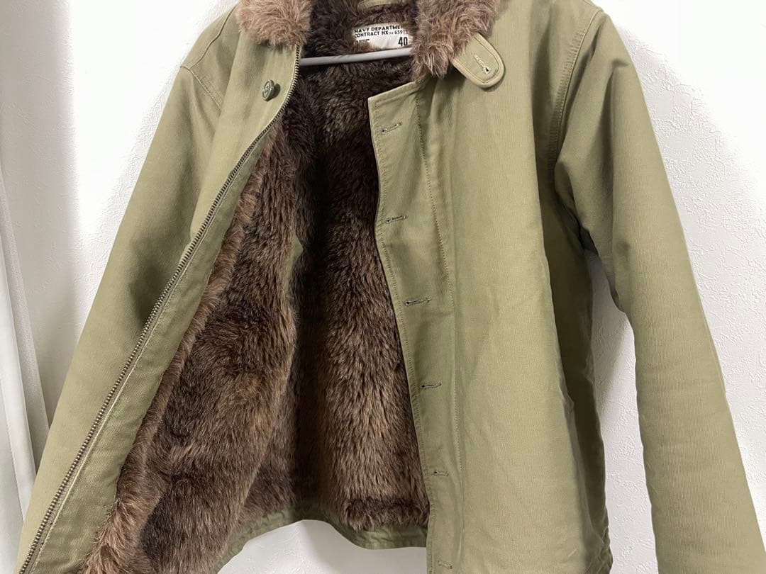 waiper.inc n-1 デッキジャケット　40 アメカジ　ミリタリー