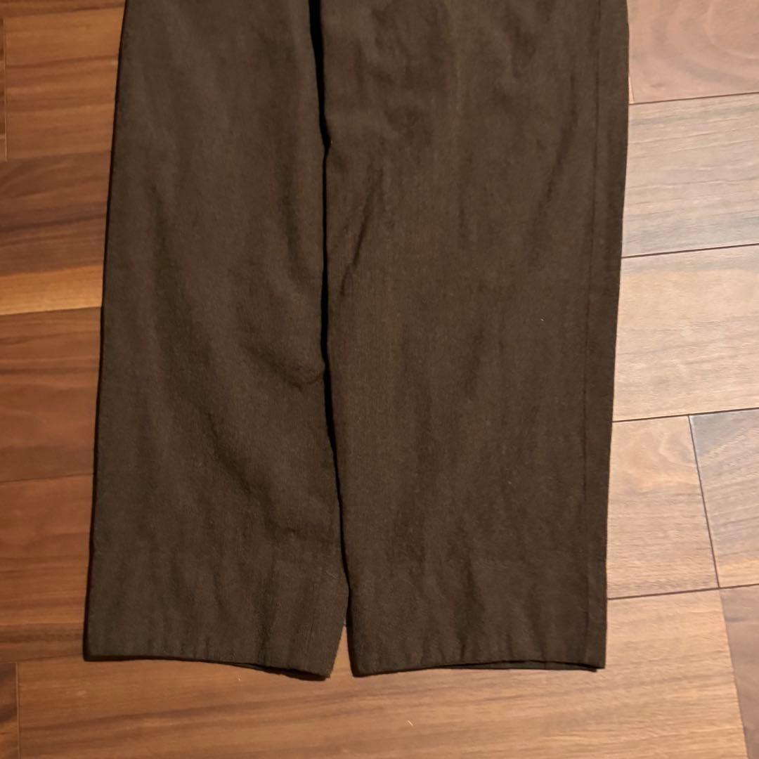 90s Gianni Versace 3タックスラックス　イタリア製　ブラウン