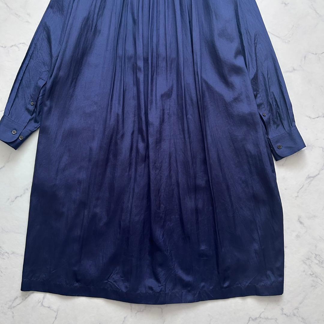 DRIES VAN NOTEN シルク　ウール 総柄 パッチワーク ドレス