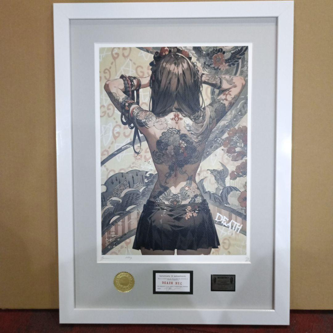 DEATH NYC ZS11 超希少！最終在庫ラスト1枚　#タトゥーgirl