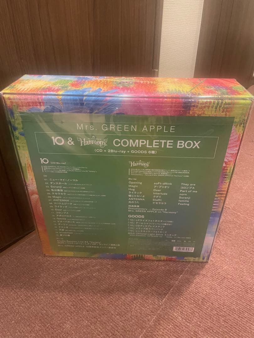 邦楽 Mrs.GREENAPPLE 10& \"Harmony\" COMPLETEBOX