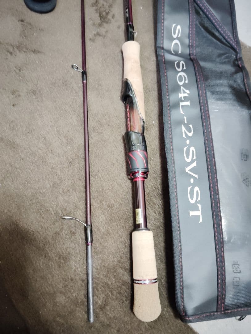 超美品ダイワスティーズファイヤーフラッシュ SC S64L-2-SV-ST