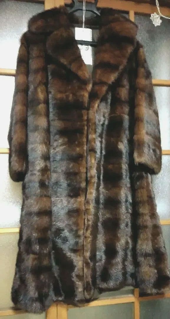 極美品ミンクコートミンクファーコート毛皮ロングコートリアルファー毛皮ミンクコート