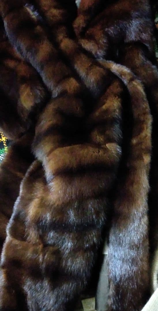 極美品ミンクコートミンクファーコート毛皮ロングコートリアルファー毛皮ミンクコート