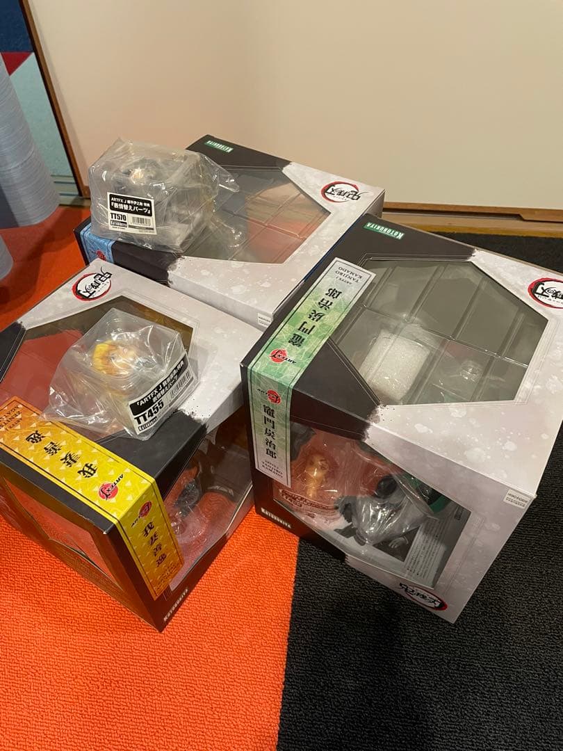 鬼滅の刃　ARTFX J フィギュア3体セット