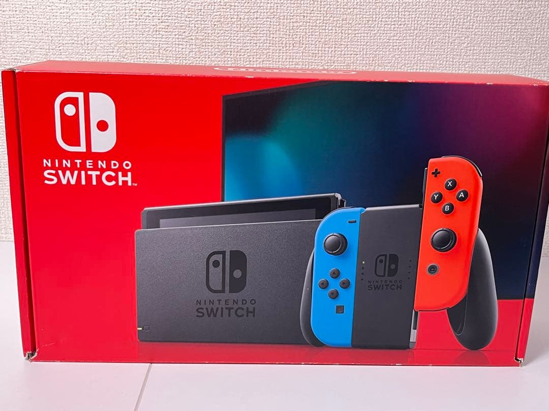 Nintendo Switch ネオンブルー ネオンレッド バッテリー強化版