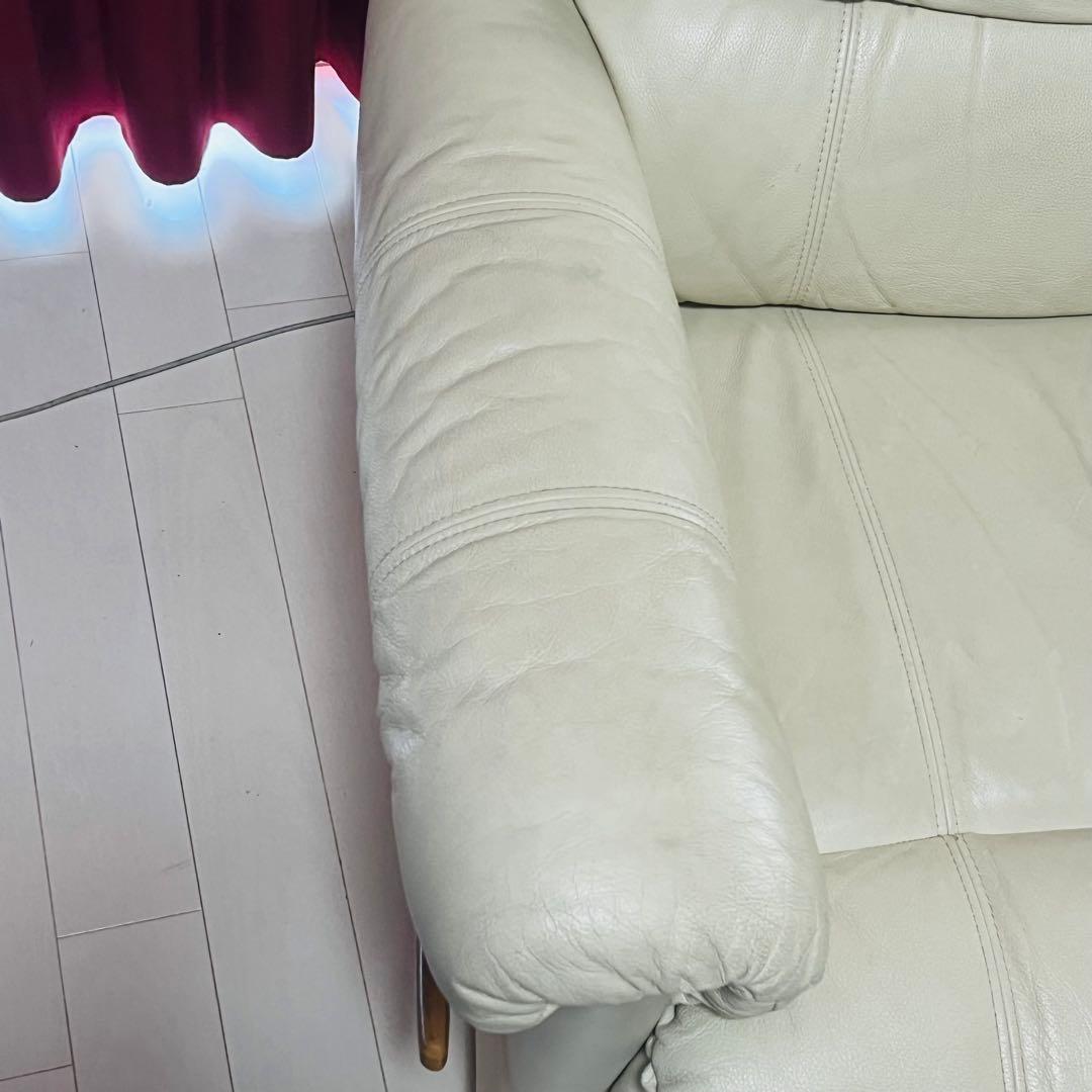 LAZBOY レイジーボーイ　定価24万　本革ロッキング　リクライチェアソファ.