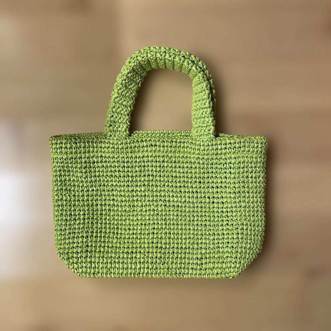 MARY QUANT グリーン トートバッグ