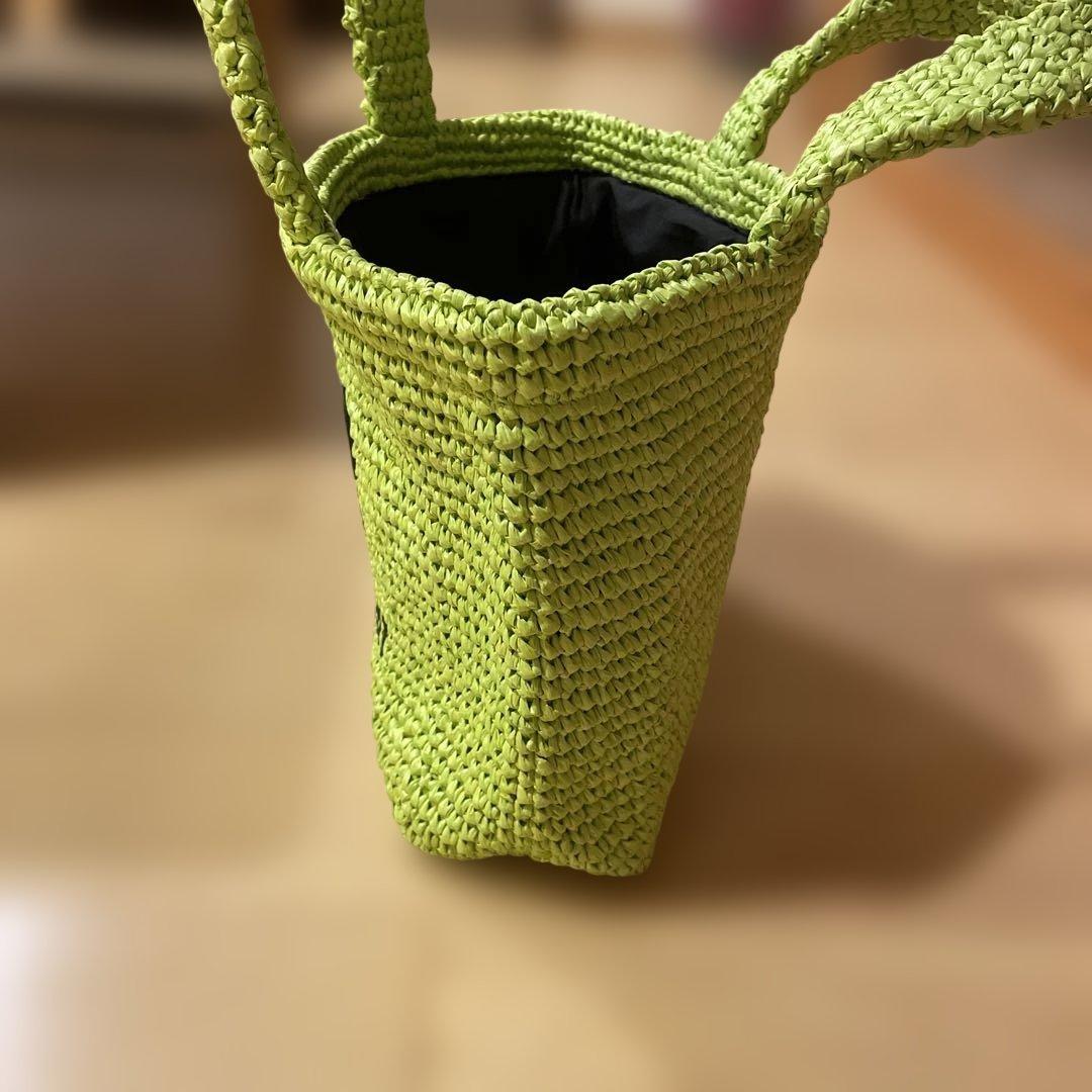 MARY QUANT グリーン トートバッグ