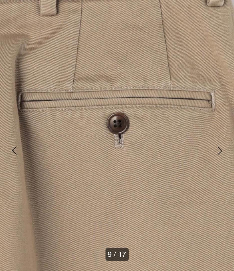 NEAT ニート ビショップ〈別注〉チノパンツ S チノパン　ナチュラル