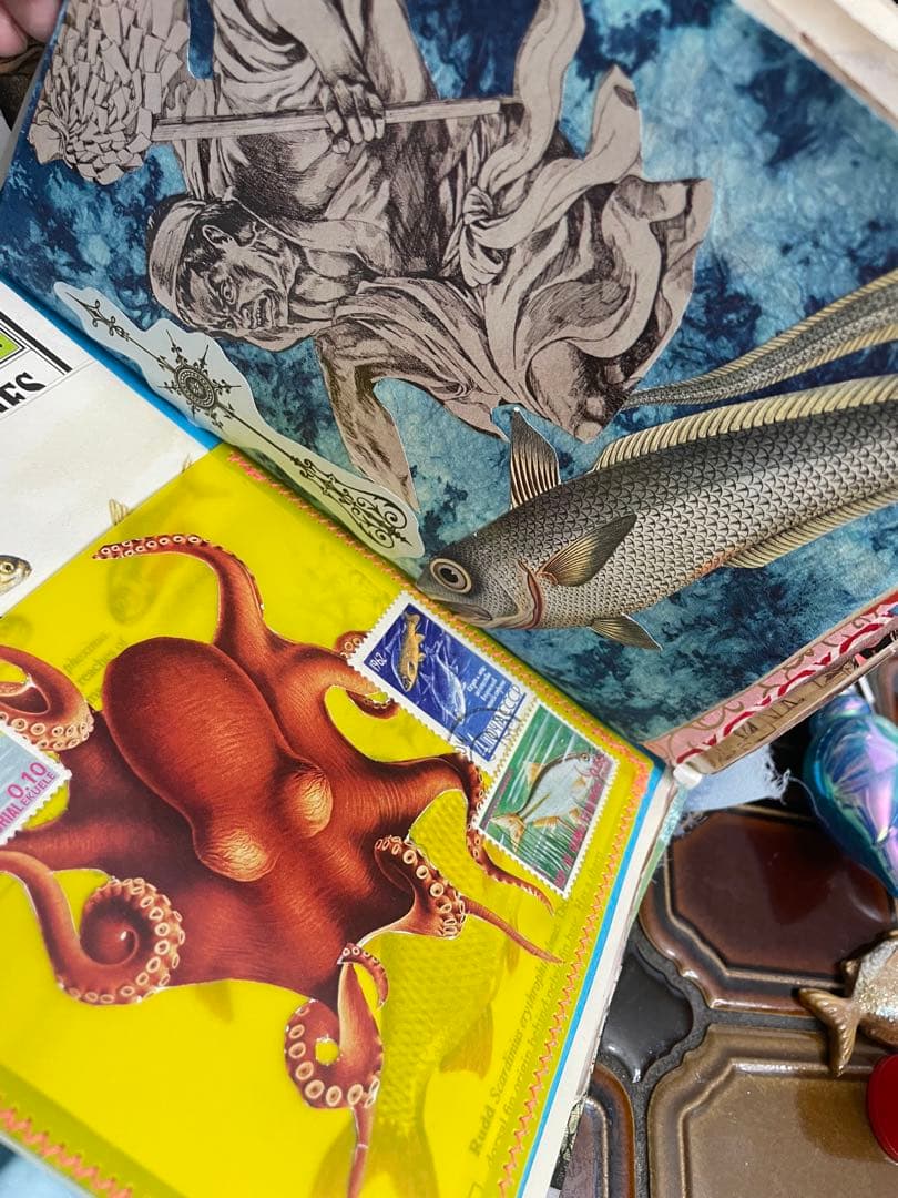 〜海のjunk journal〜ジャンクジャーナル幅17cm