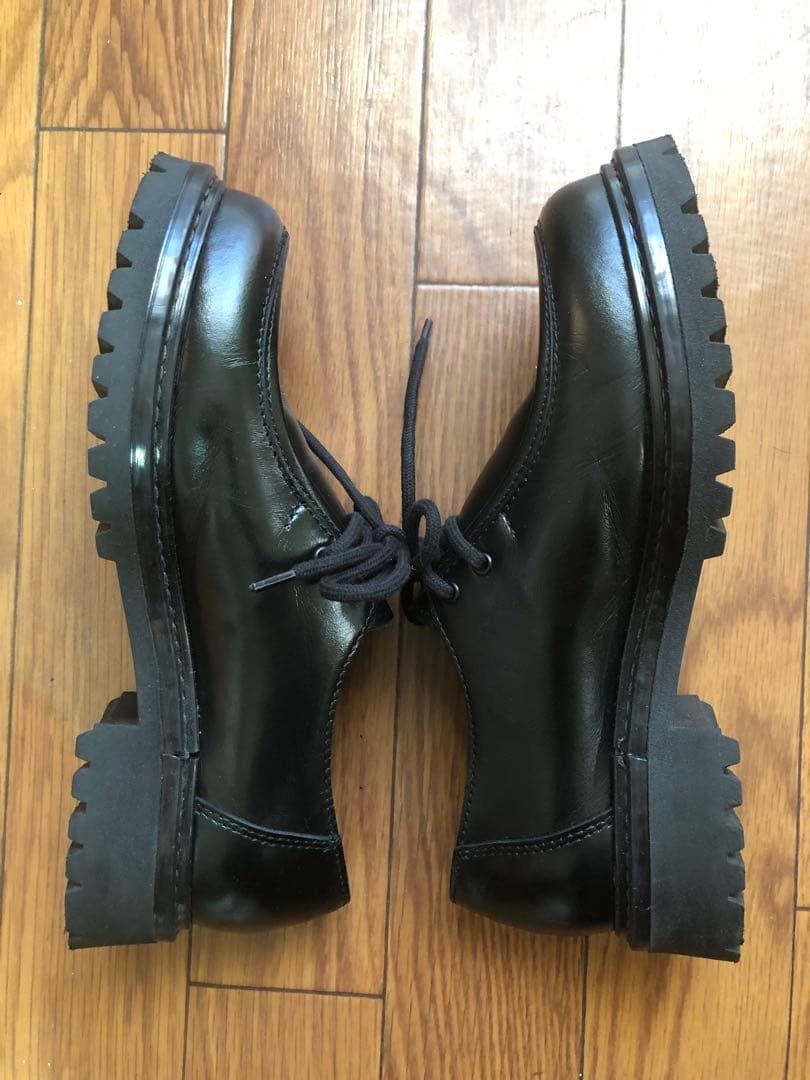 【ほぼ新品】ENESS / エネス / チロリアンシューズ ブラック 36