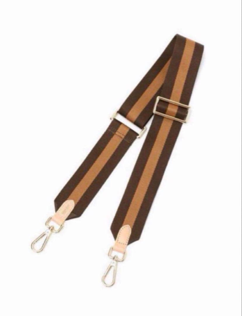 GOOD GRIEF!/グッドグリーフ　Border Belt(5cm)ブラウン