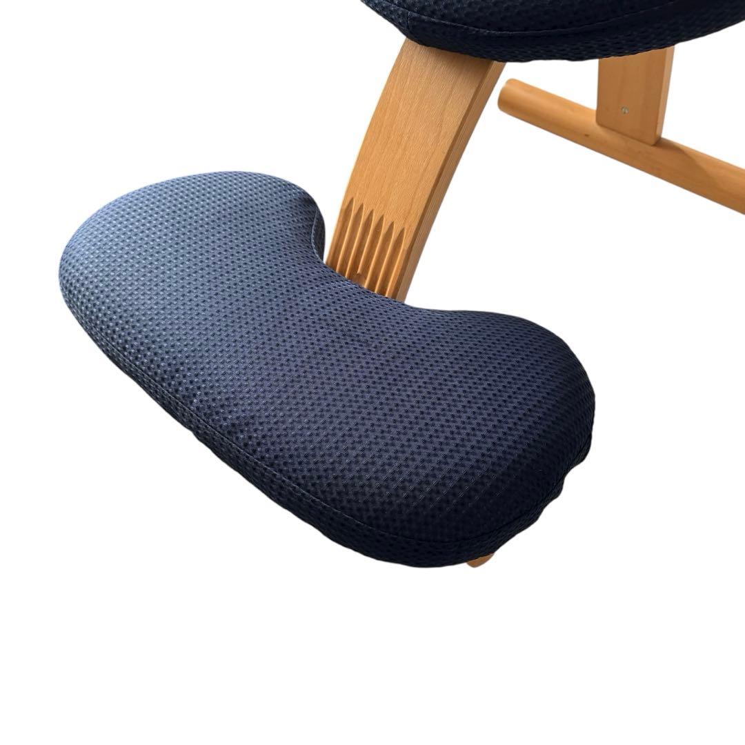 Rybo バランスイージー 撥水カバー付き　姿勢矯正チェア レッド