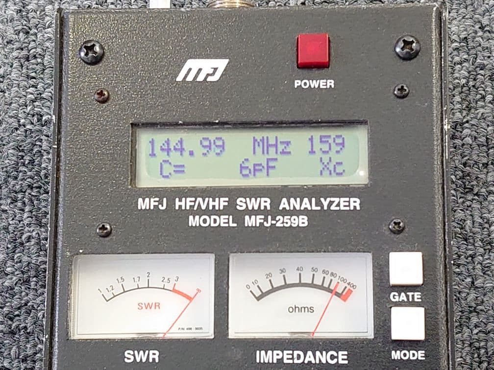 MFJ-259B HF/VHF アンテナアナライザー