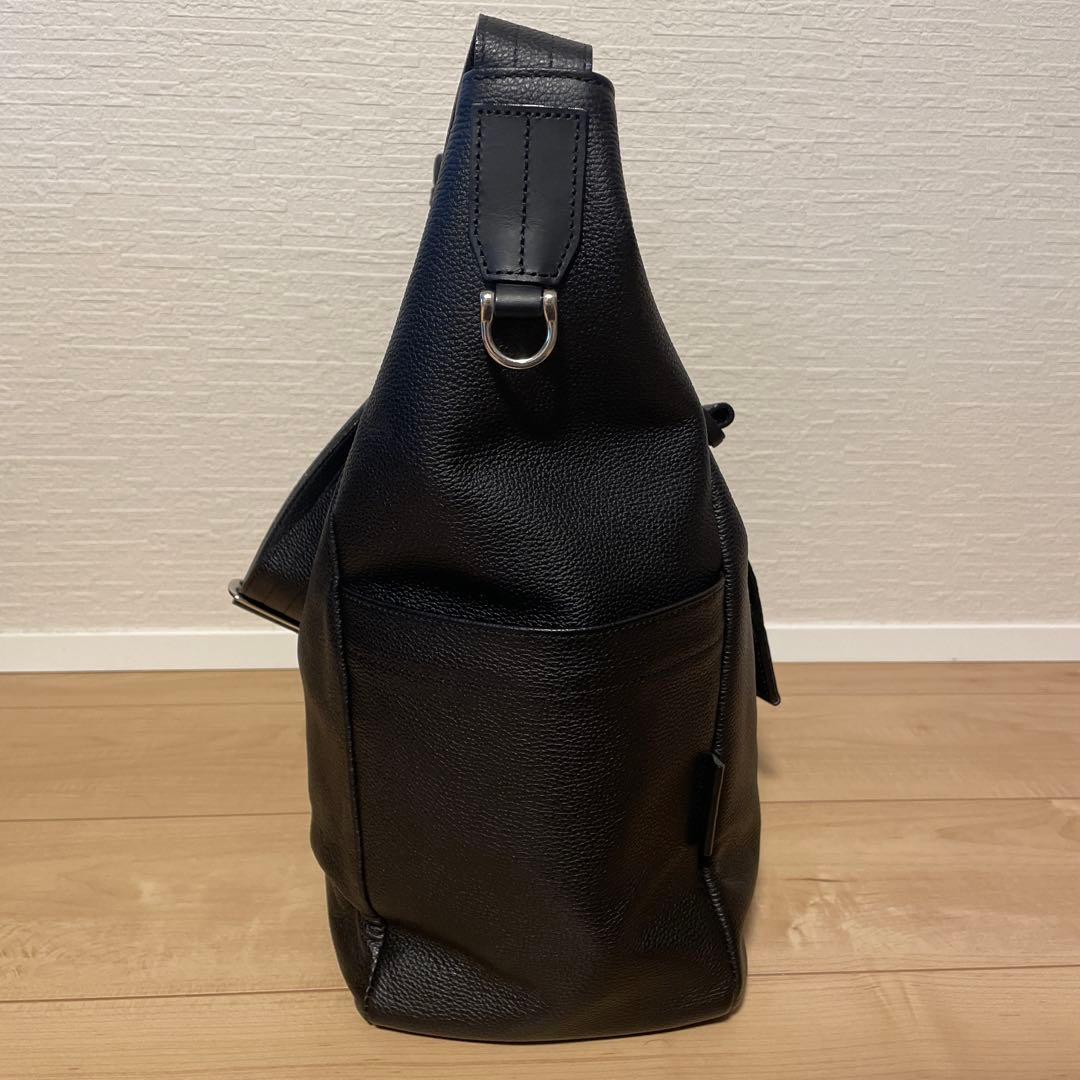 マスターピース drum 2wayショルダートート M ブラック