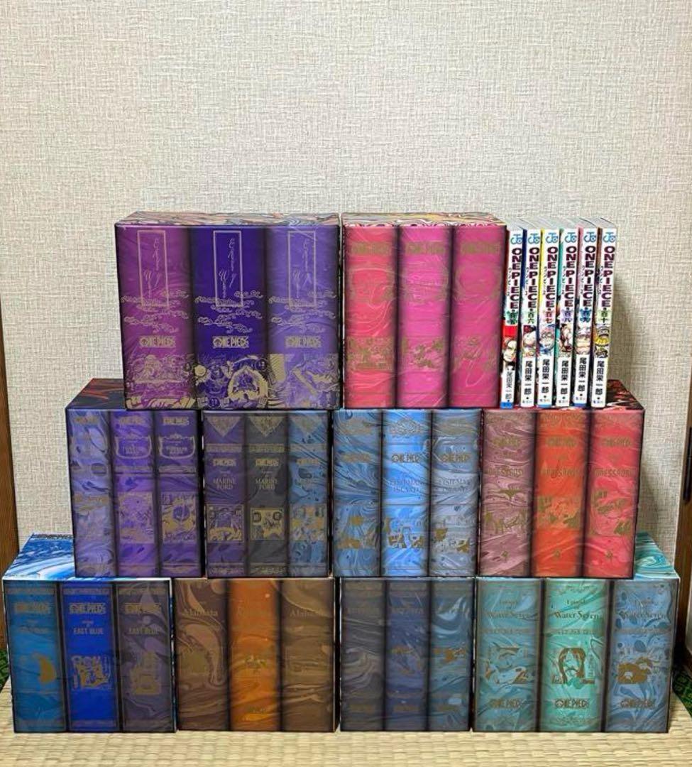 ONE PIECE ワンピース EP BOX1〜10+105〜110巻(全巻)