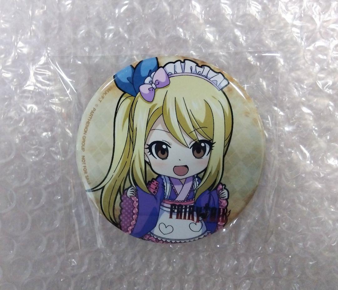 フェアリーテイル コラボカフェ缶バッジ ルーシィ もののぷ