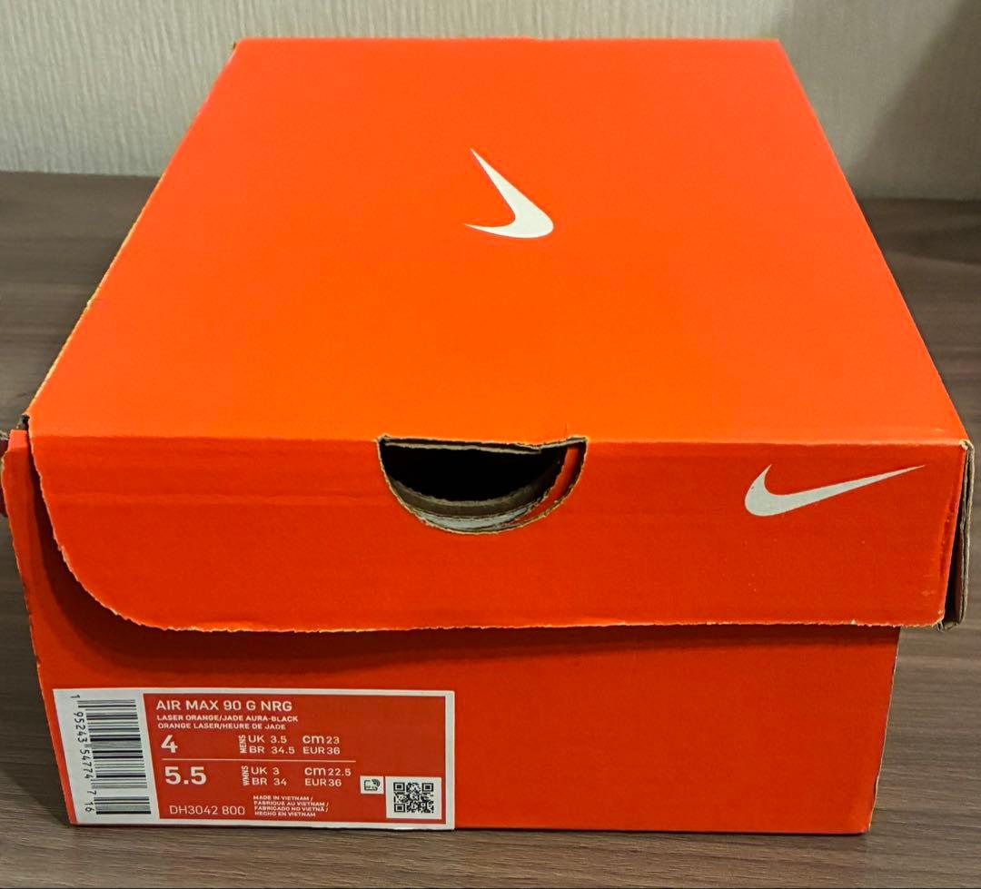 激レア　希少　新品　タグ付き　AIR MAX 90 G NRG 23cm