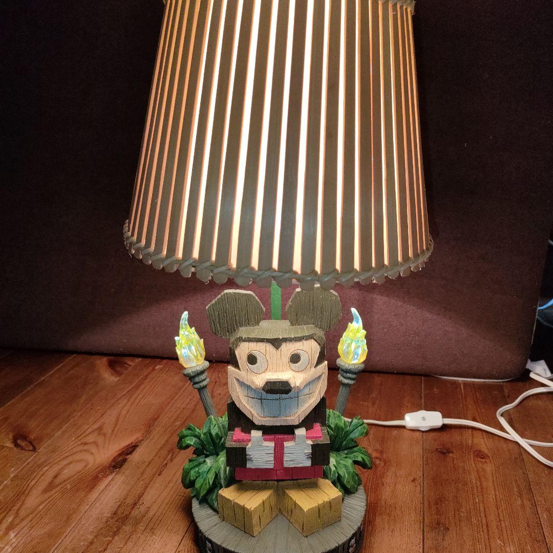 ume　ディズニー ミッキーマウス シェードランプ 　レア品