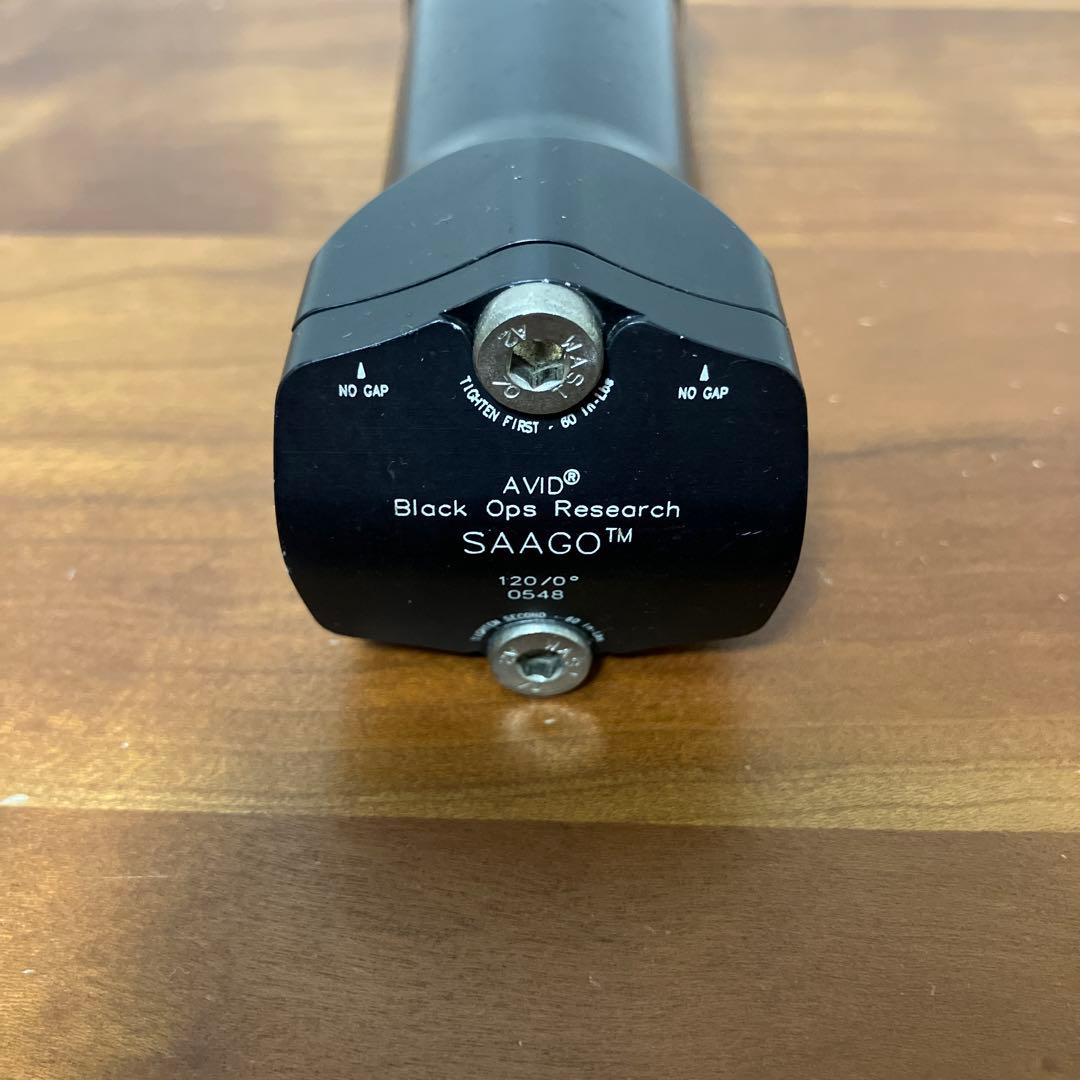 Avid SAAGO ステム 120mm/0° ブラック