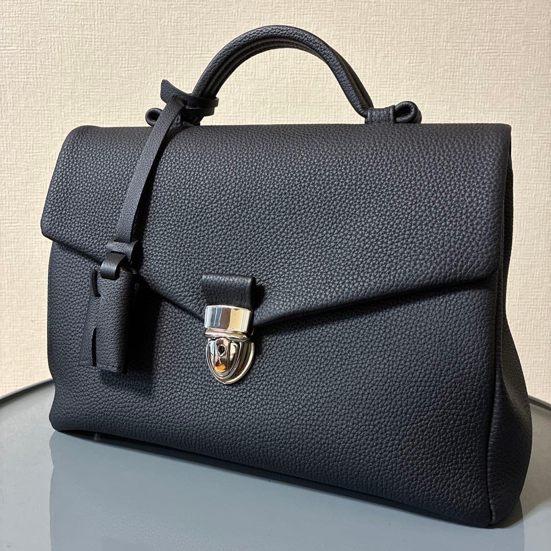 ぽぽ　美品　大峡製鞄 レイロウ28 ミニサイズ　ソフト　ビジネス