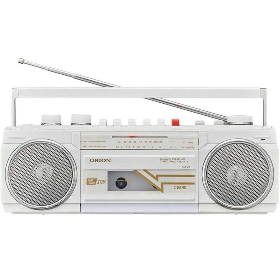 新品　オリオン ORION Bluetooth ステレオラジオカセット ラジカセ