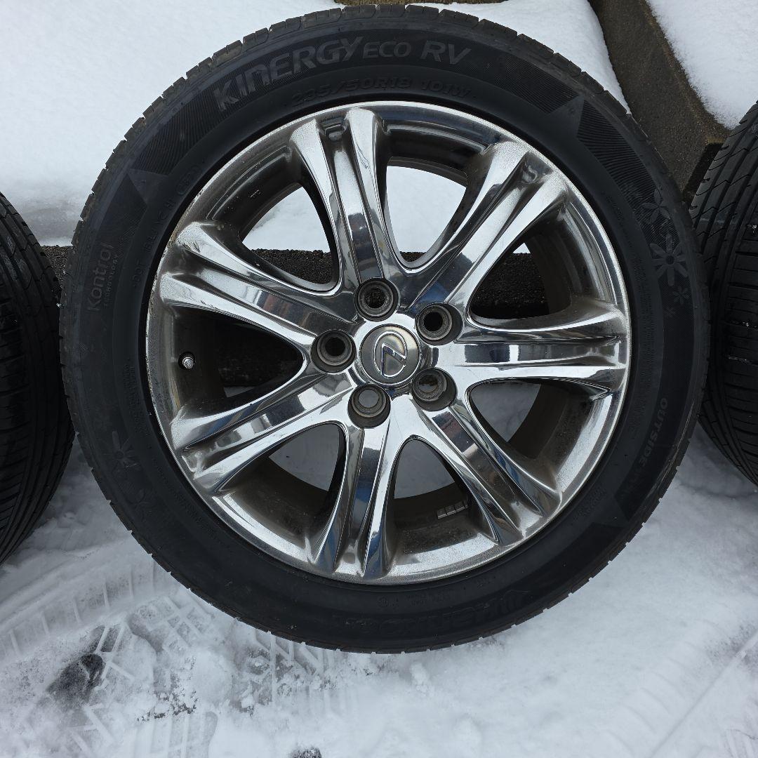 LEXUS LS460,600h 18インチ 純正OPアルミホイール タイヤ