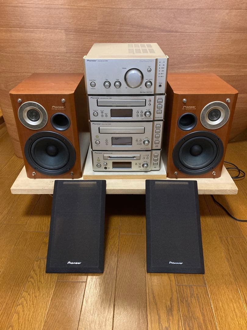 Pioneer パイオニア コンポ オーディオセット FILL 　リモコン付